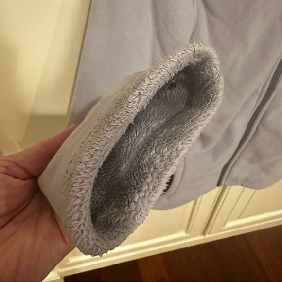 The North Face Womens Lavender Fleece Lined Zip Front Mock Neck Sweatshirt Small - Picture 7 of 10